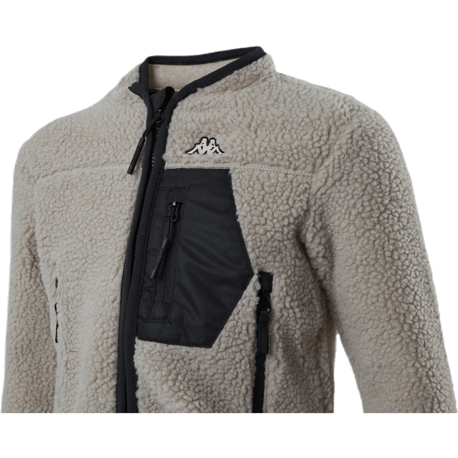 Chaqueta polar Toko Beige