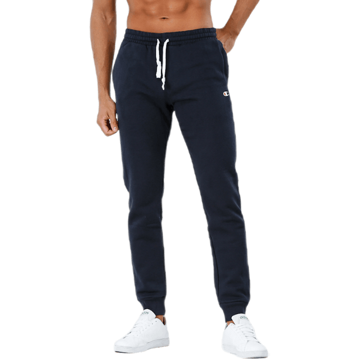 Autentické nohavice s rebrovanými manžetami Blue