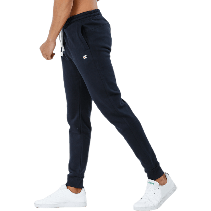 Autentické nohavice s rebrovanými manžetami Blue