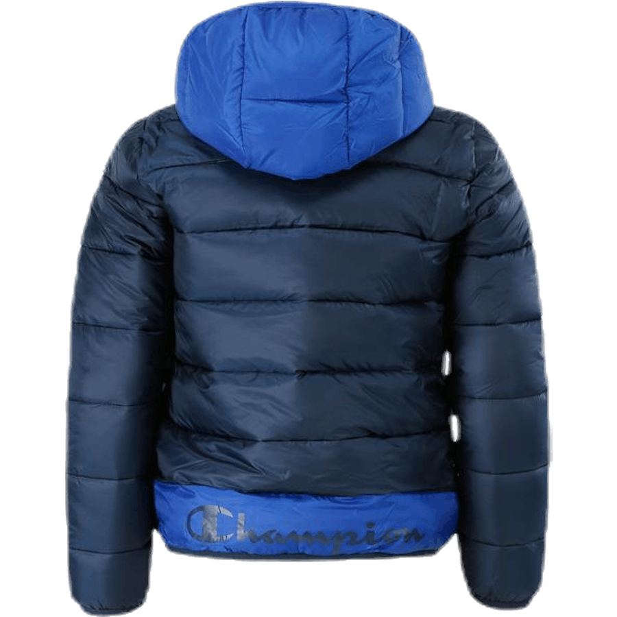 Bunda pro mladé s kapucí Blue