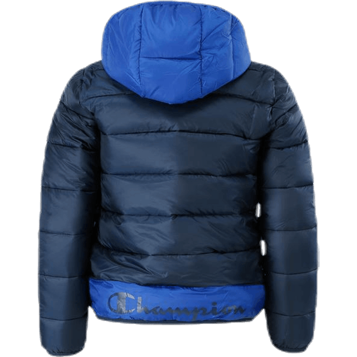 Bunda pro mladé s kapucí Blue