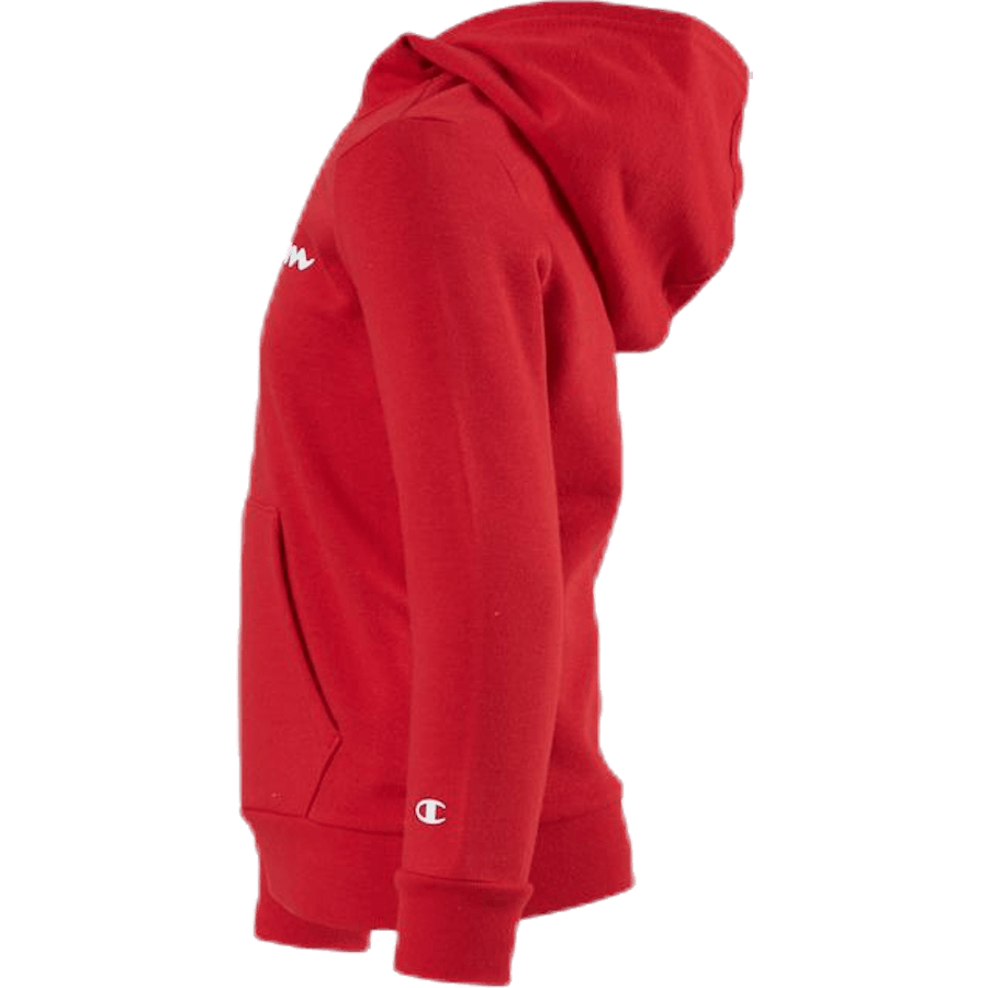 Sweatshirt com capuz Júnior Vermelho
