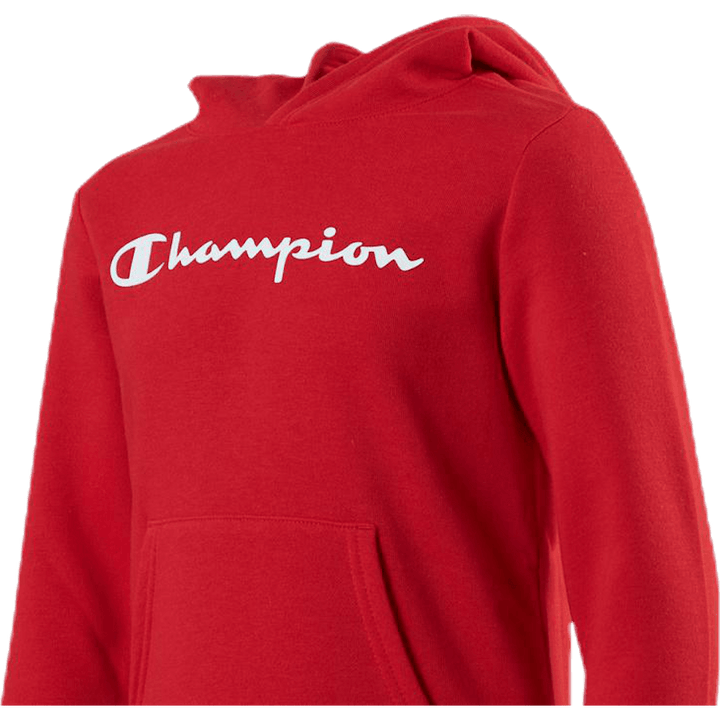 Sweatshirt com capuz Júnior Vermelho