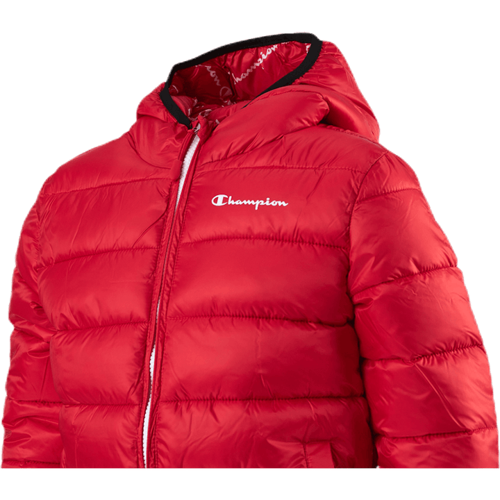 Hooded Jacket Junior Red