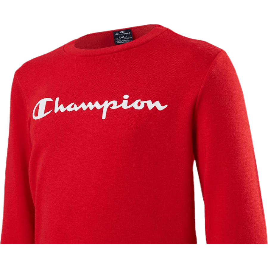 Sudadera con cuello redondo Junior Rojo