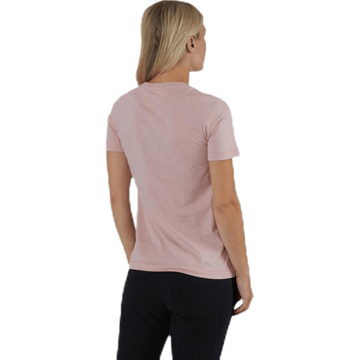 Maglietta girocollo rosa