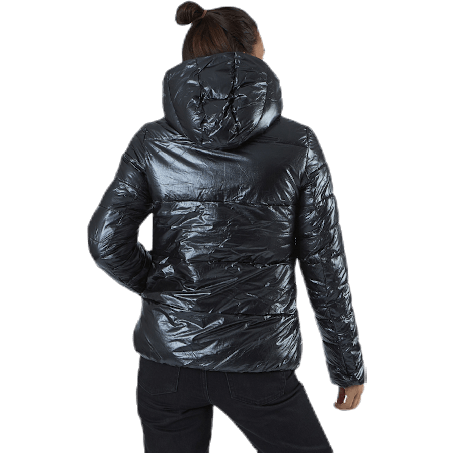 Bunda s kapucí s polyfólií Black