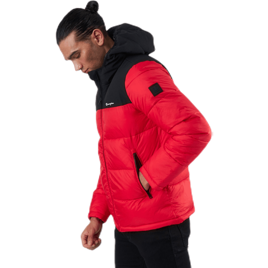 Hooded Jacket Red