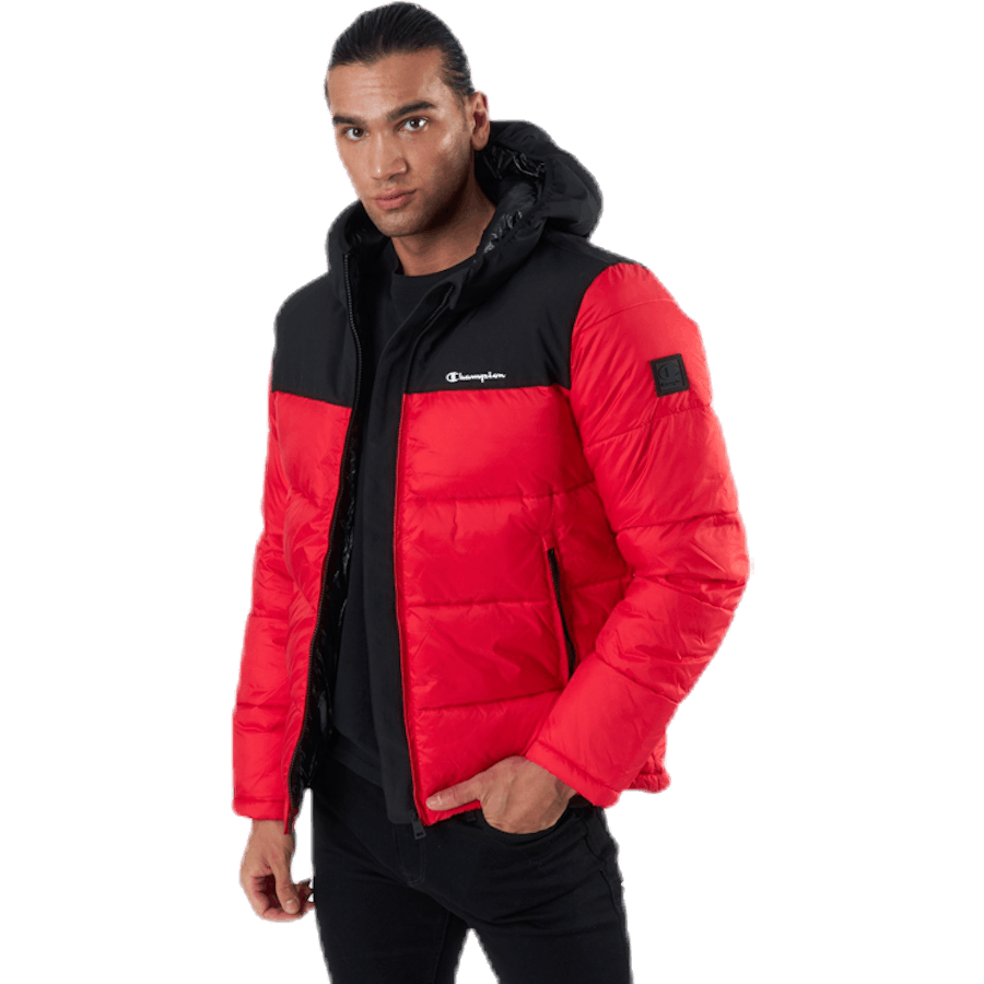 Hooded Jacket Red