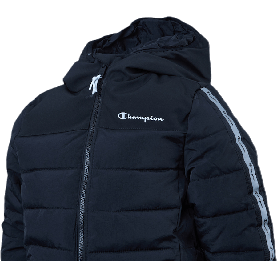 Chaqueta con capucha Junior Negro