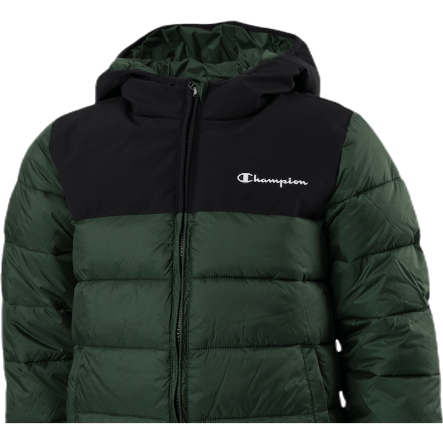 Chaqueta con capucha Junior Verde