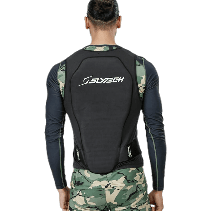 Vest Backprotector Flex Zip Black