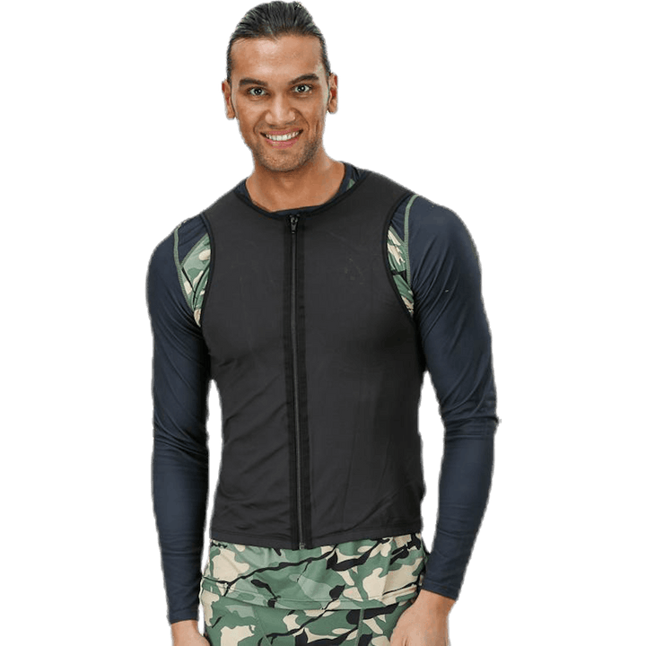 Vest Backprotector Flex Zip Black