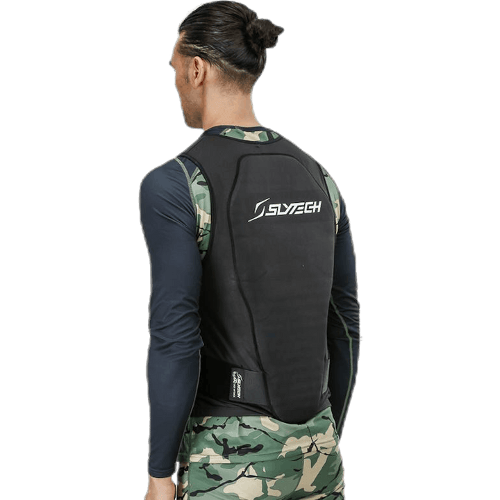 Vest Backprotector Flex Zip Black