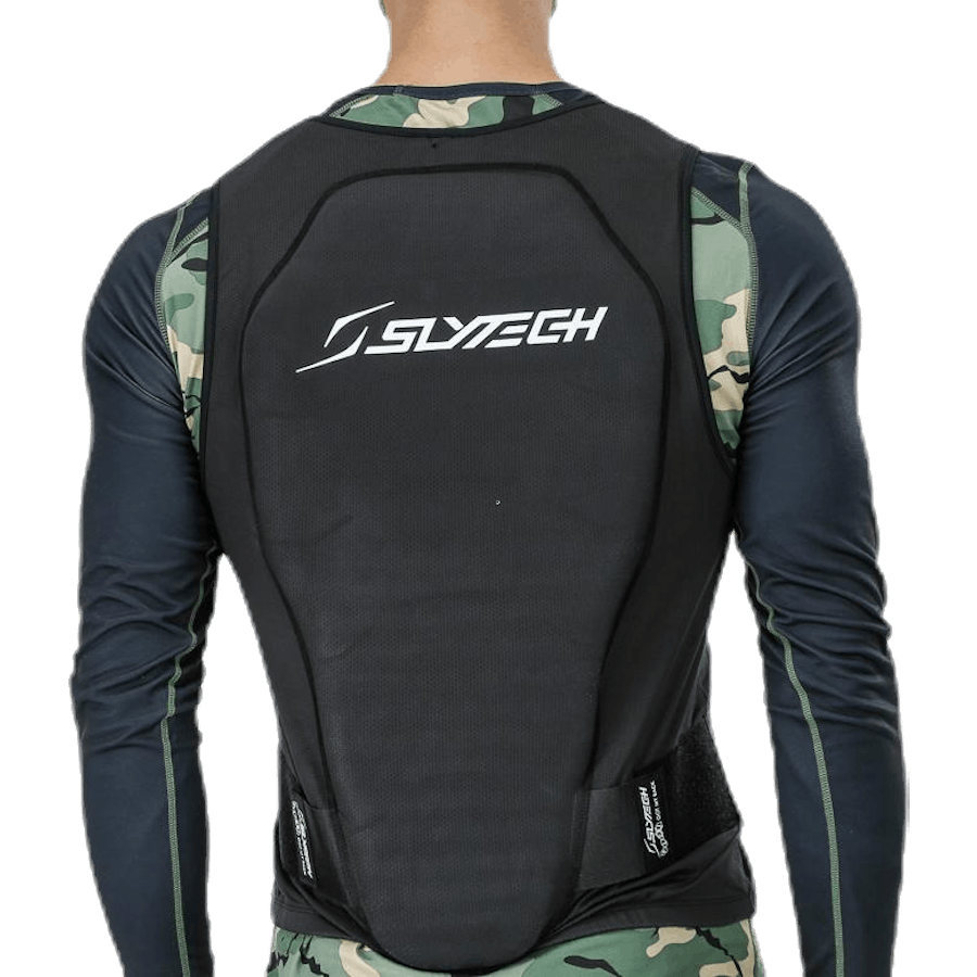 Vest Backprotector Flex Zip Black