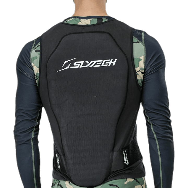 Vest Backprotector Flex Zip Black