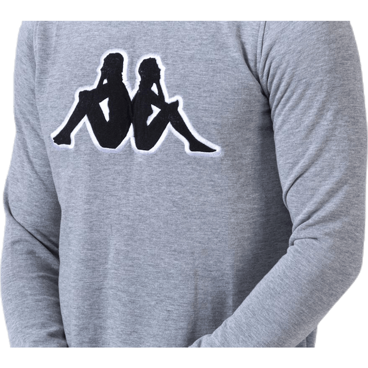 Sweat RN, Logo Airivit Svart/Grå