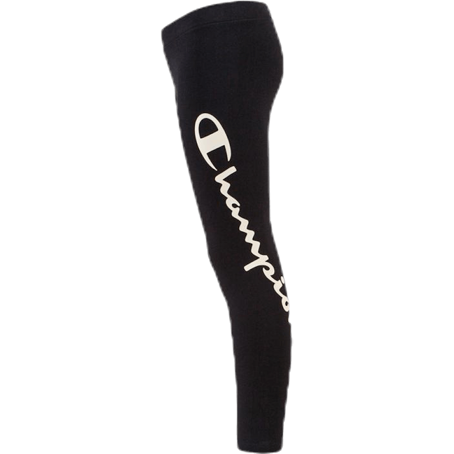 Girls Big Logo Leggings Black