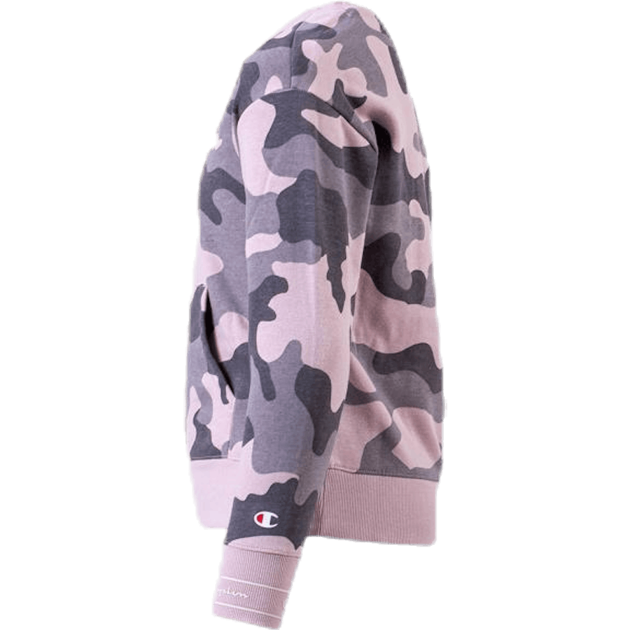 Dievčenská mikina s výstrihom Pink