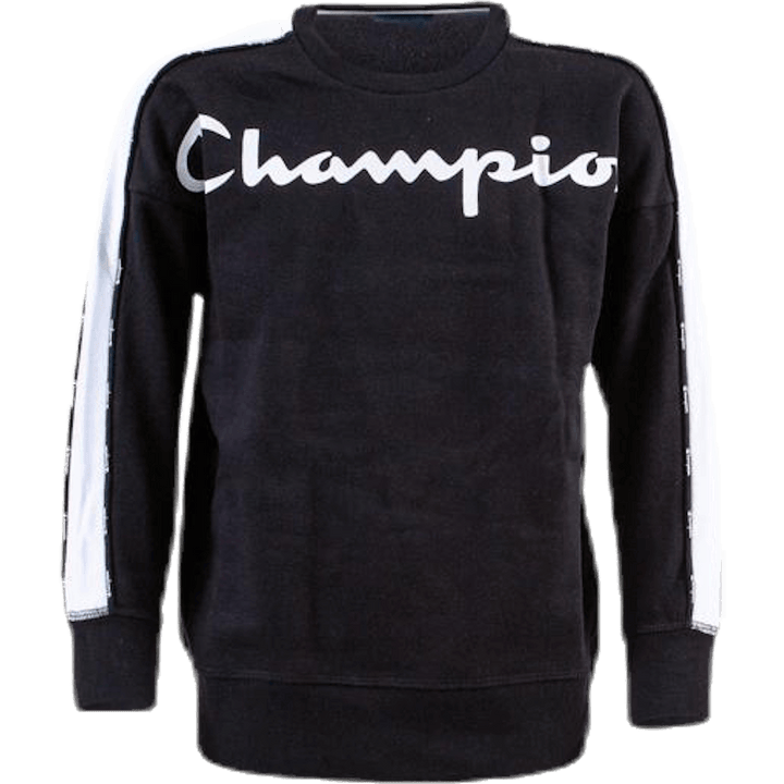 Juniorská mikina s krkem Black