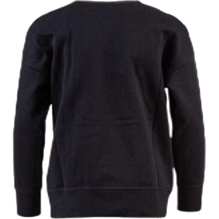 Juniorská mikina s krkem Black