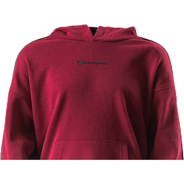 Junior-Kapuzenpullover in Übergröße Rot