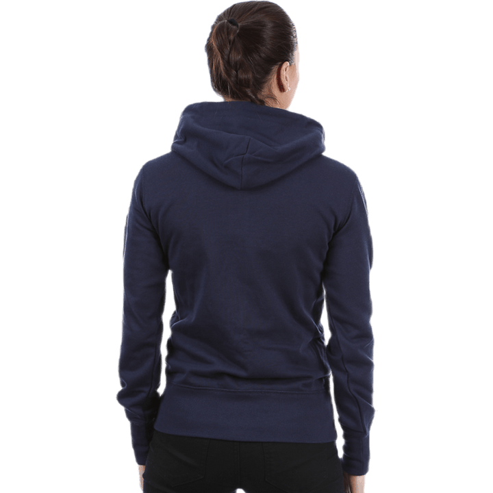 Hooded Full Zip Sweatshirt Blue