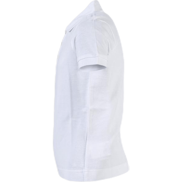 Junior. Polo S/S, Life White