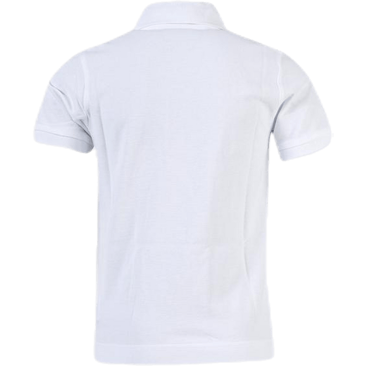 Junior. Polo S/S, Life White