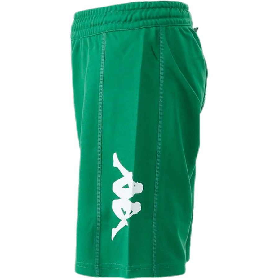 Short avec logo Blanc/Vert