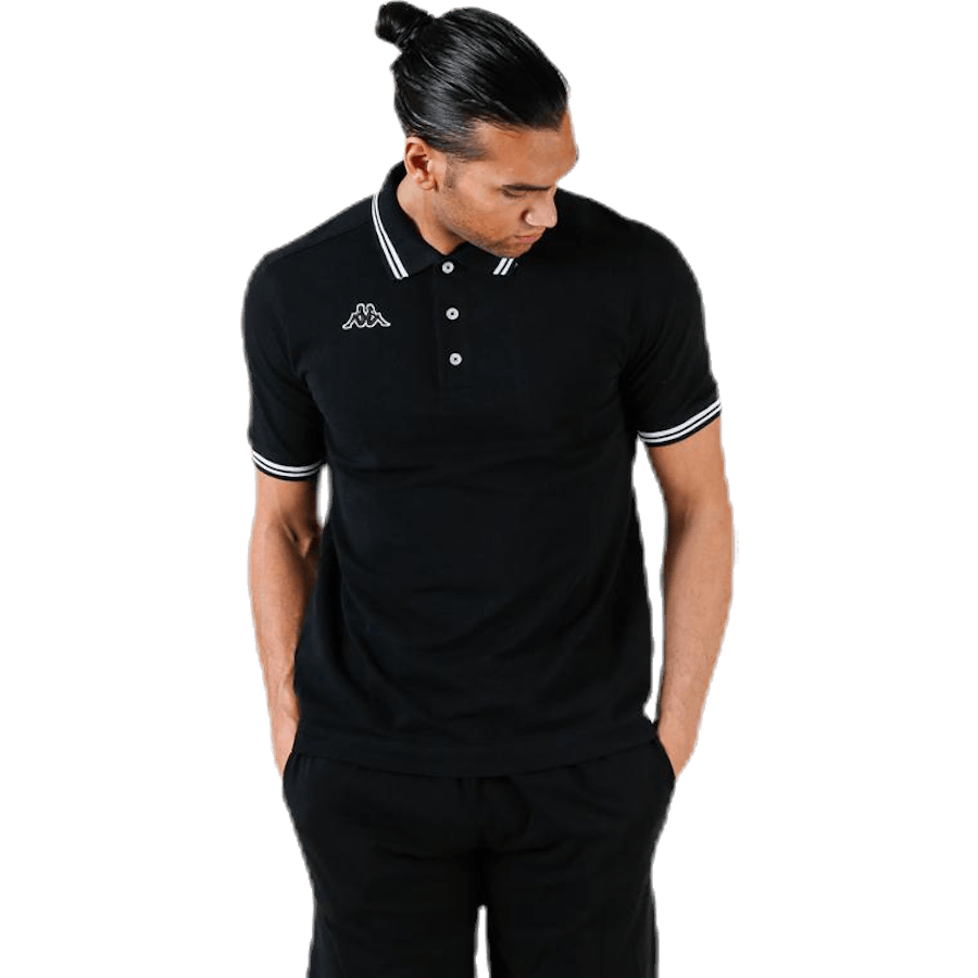 Maltax Polo S/S White/Black
