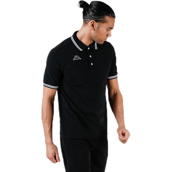 Maltax Polo S/S White/Black