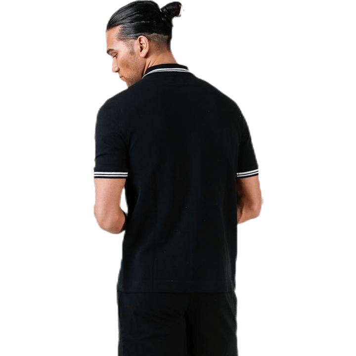 Maltax Polo S/S White/Black