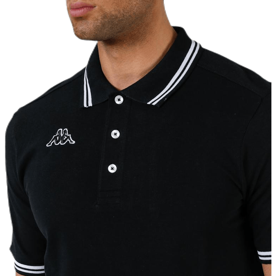 Maltax Polo S/S White/Black