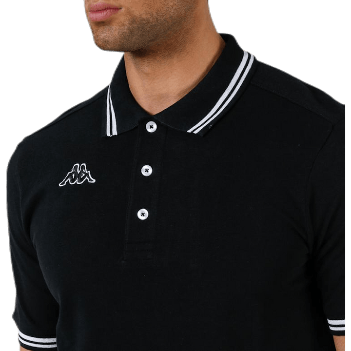 Maltax Polo S/S White/Black