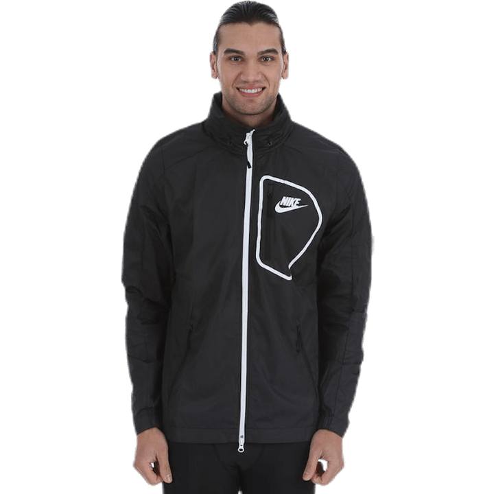 AV15 Tkaná bunda Black