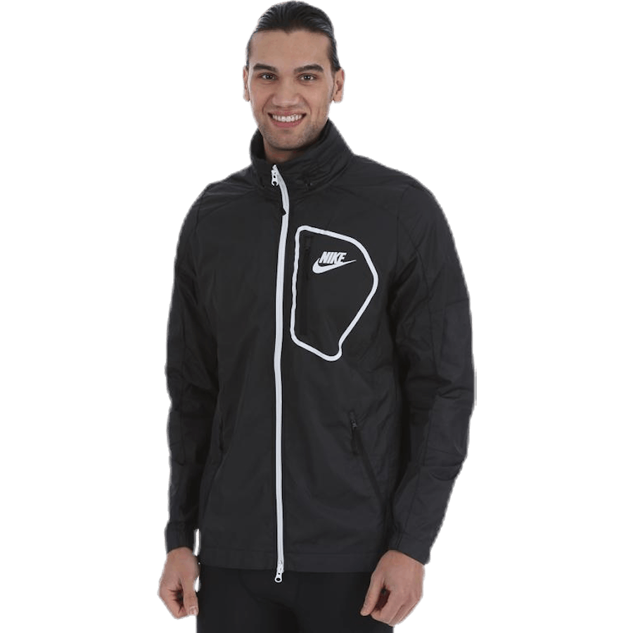 AV15 Tkaná bunda Black