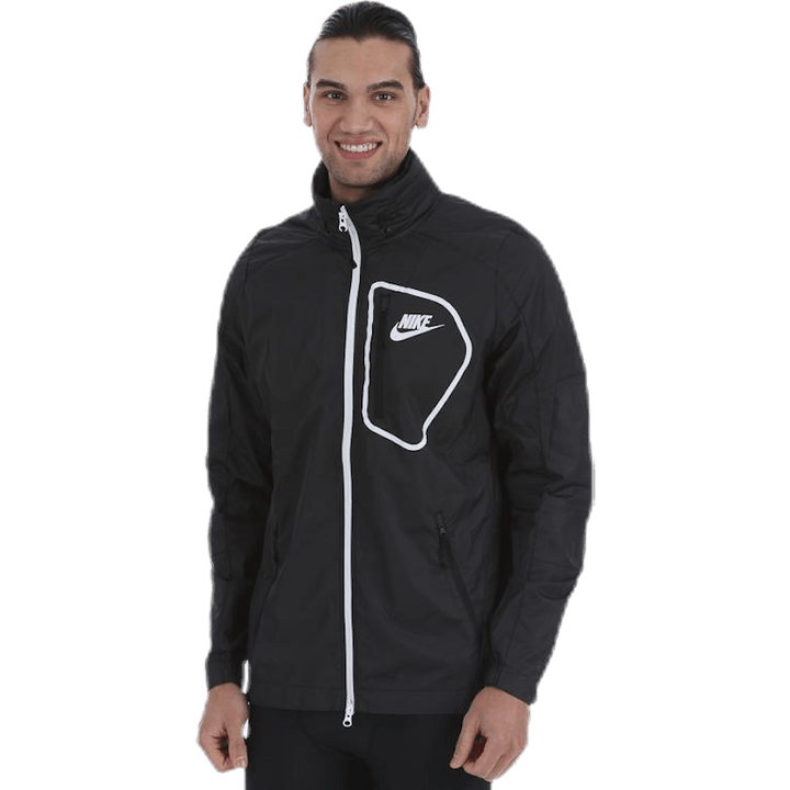 AV15 Tkaná bunda Black