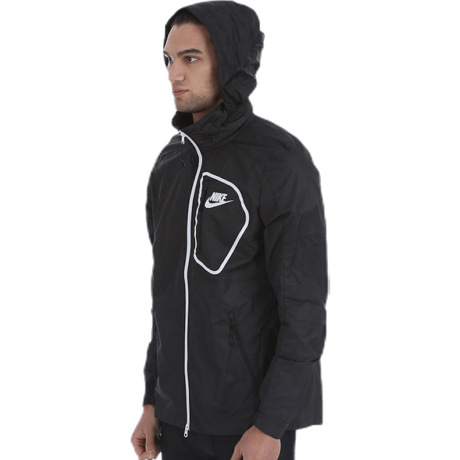 AV15 Tkaná bunda Black