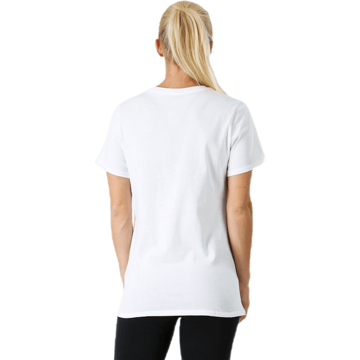 Newspaper Crew Tee White