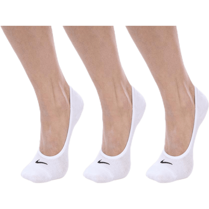 Lehké dámské tréninkové ponožky Everyday (3 páry) WHITE/BLACK
