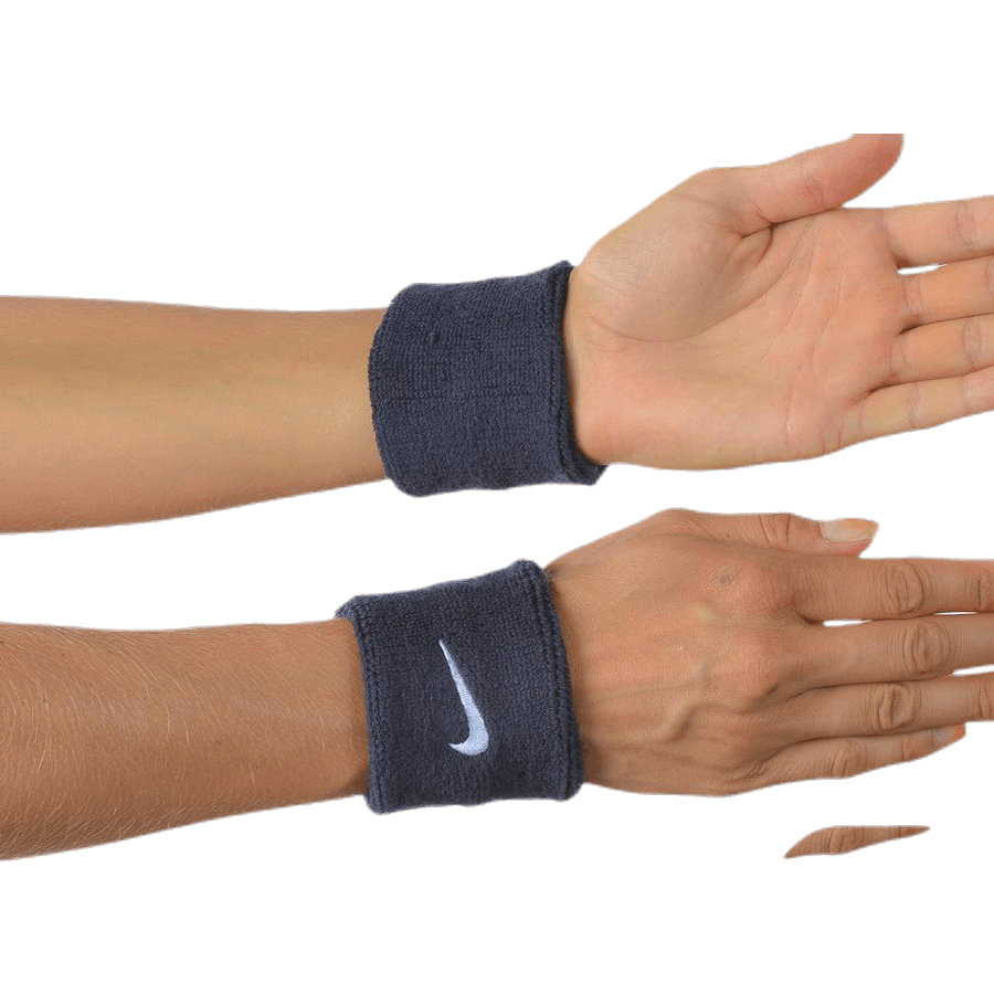 Swoosh Wristband Blue