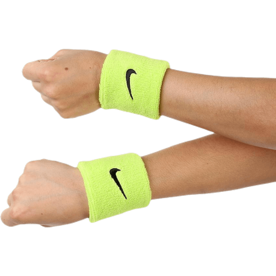Swoosh Wristband Black/Green