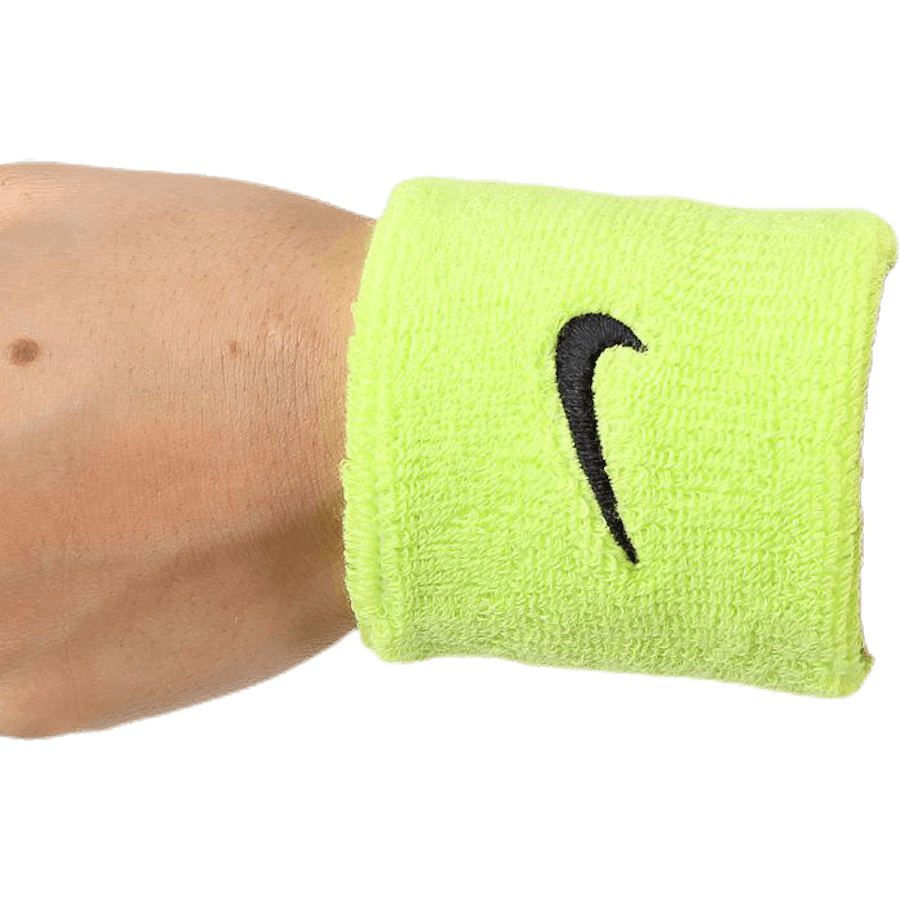 Swoosh Wristband Black/Green