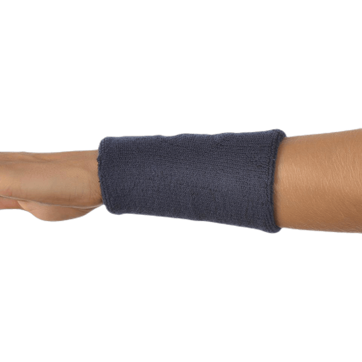 Swoosh Doublewide Wristbands Blue