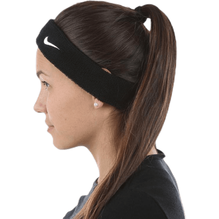 Swoosh Headband White/Black