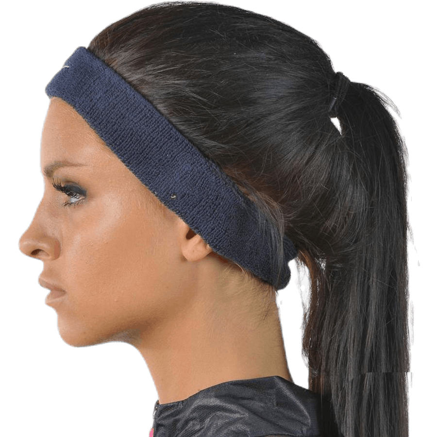 Swoosh Headband Blue
