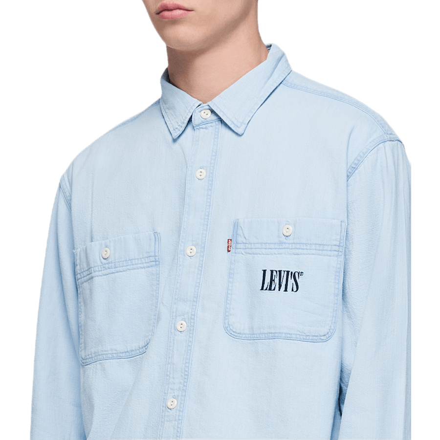 New Camp Overshirt Blue