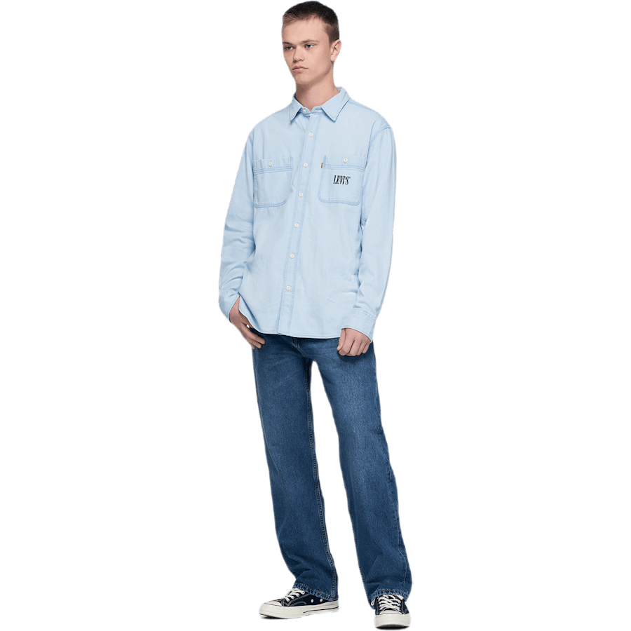 New Camp Overshirt Blue