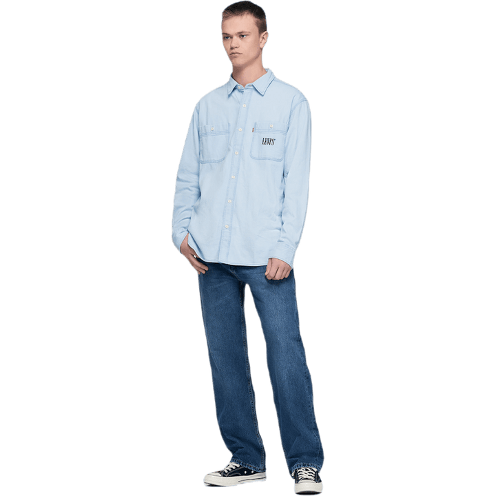 New Camp Overshirt Blue